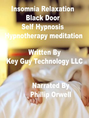 cover image of Insomnia Relaxation Black Door Self Hypnosis Hypnotherapy Meditation